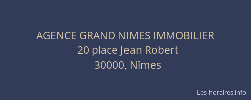 AGENCE GRAND NIMES IMMOBILIER