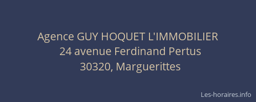 Agence GUY HOQUET L'IMMOBILIER