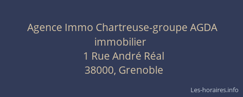 Agence Immo Chartreuse-groupe AGDA immobilier
