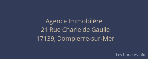 Agence Immobilère