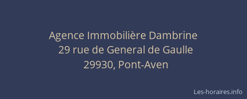 Agence Immobilière Dambrine