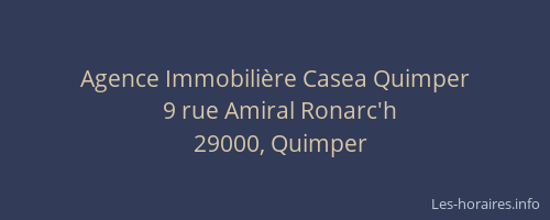 Agence Immobilière Casea Quimper