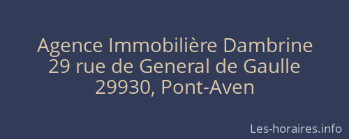 Agence Immobilière Dambrine