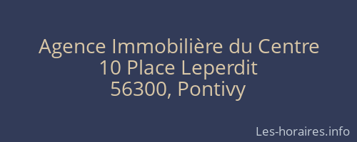 Agence Immobilière du Centre