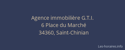 Agence immobilière G.T.I.