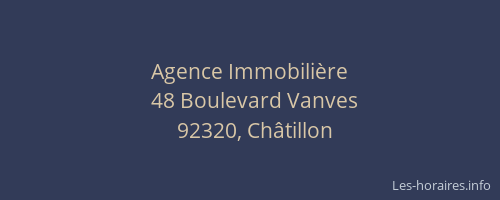 Agence Immobilière