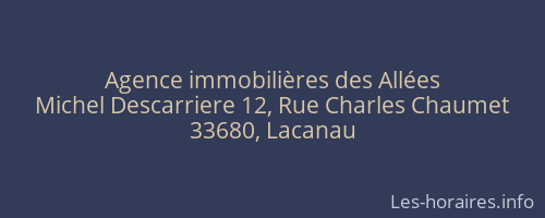 Agence immobilières des Allées