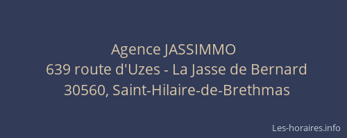 Agence JASSIMMO