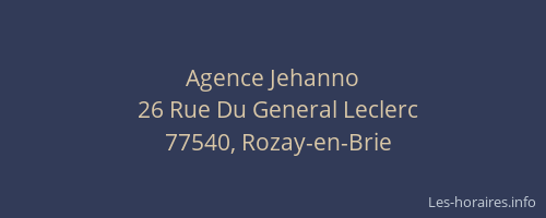 Agence Jehanno