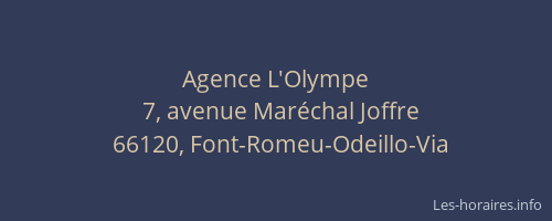 Agence L'Olympe