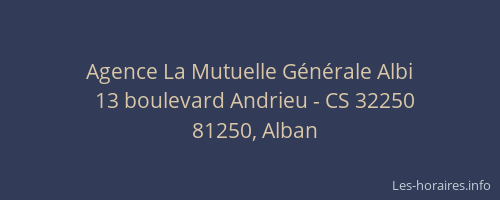Agence La Mutuelle Générale Albi