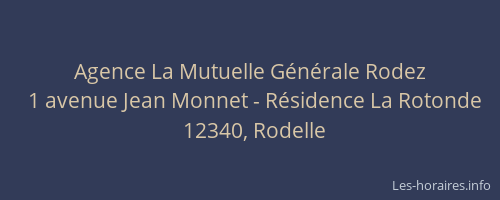 Agence La Mutuelle Générale Rodez