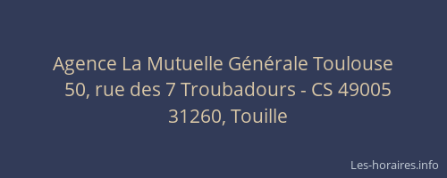 Agence La Mutuelle Générale Toulouse