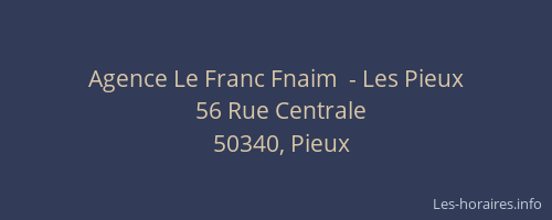 Agence Le Franc Fnaim  - Les Pieux