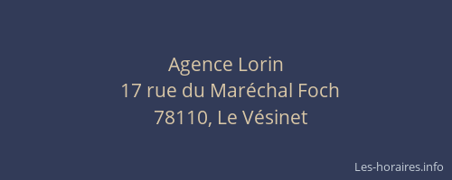 Agence Lorin