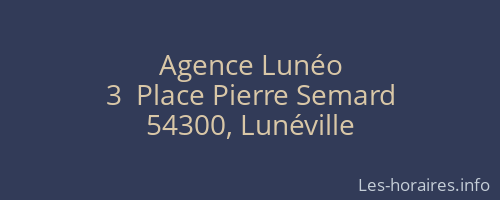Agence Lunéo