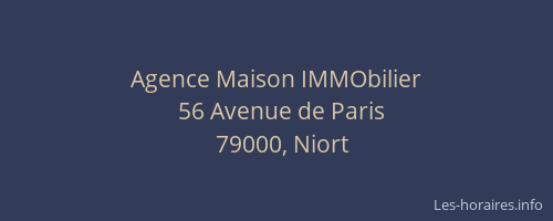 Agence Maison IMMObilier