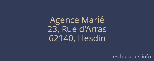 Agence Marié