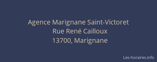 Agence Marignane Saint-Victoret