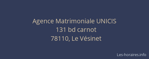 Agence Matrimoniale UNICIS
