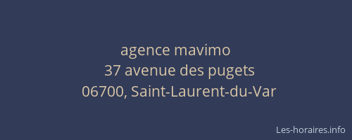 agence mavimo
