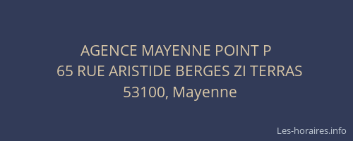 AGENCE MAYENNE POINT P