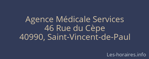 Agence Médicale Services