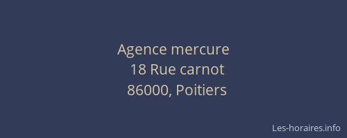 Agence mercure