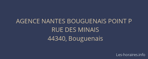 AGENCE NANTES BOUGUENAIS POINT P
