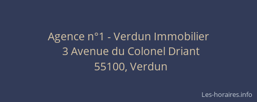 Agence n°1 - Verdun Immobilier