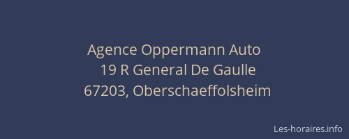 Agence Oppermann Auto