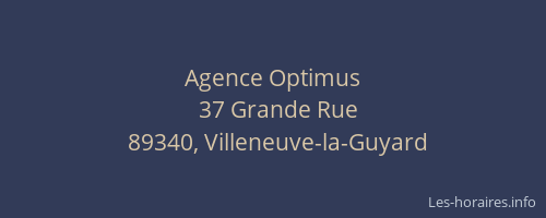 Agence Optimus
