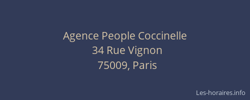 Agence People Coccinelle