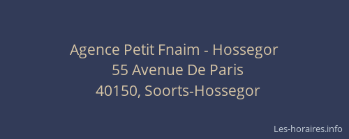 Agence Petit Fnaim - Hossegor