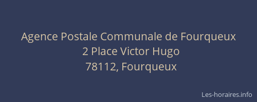 Agence Postale Communale de Fourqueux