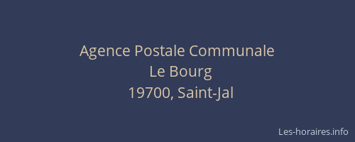 Agence Postale Communale
