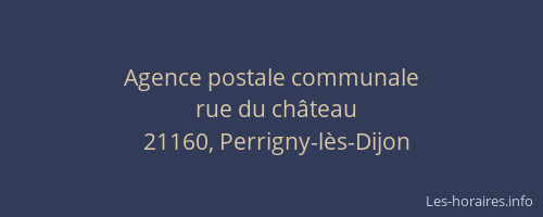 Agence postale communale