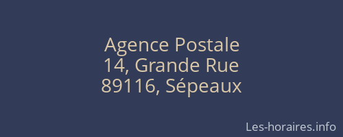 Agence Postale