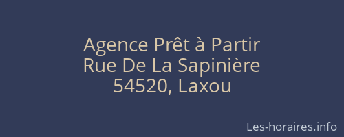Agence Prêt à Partir