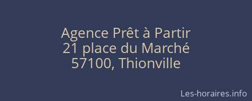 Agence Prêt à Partir