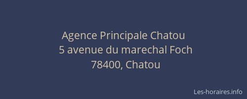 Agence Principale Chatou