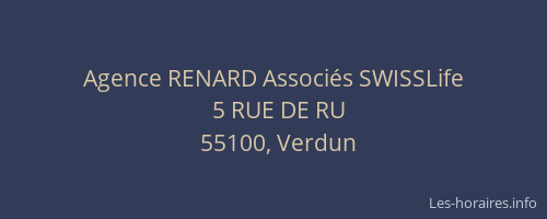Agence RENARD Associ&eacute;s SWISSLife