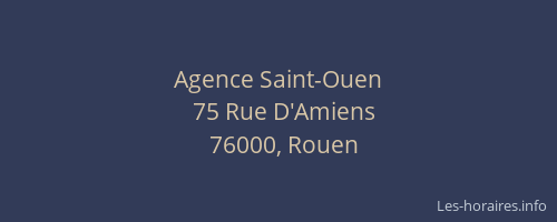 Agence Saint-Ouen