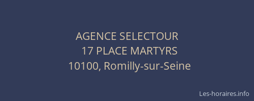 AGENCE SELECTOUR