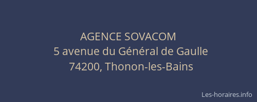 AGENCE SOVACOM