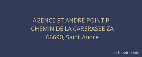 AGENCE ST ANDRE POINT P