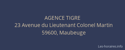 AGENCE TIGRE