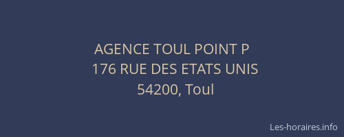 AGENCE TOUL POINT P