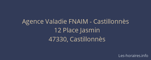 Agence Valadie FNAIM - Castillonnès