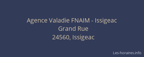 Agence Valadie FNAIM - Issigeac